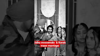 Sidhu moosewla and Korala maan marriage [upl. by Flss]