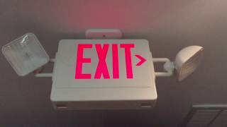 Exit Sign Setup 16 [upl. by Farrah]