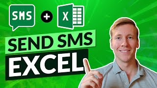 How To Send SMS Messages From Excel With VBA  StepbyStep Tutorial 💬 [upl. by Elmina]