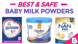 6 Best Baby Formula Milk in India with Price  Milk Powders For Infants you can Trust  Stage 1 [upl. by Artep]