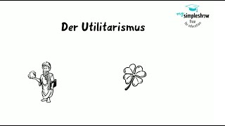 Ethische Modelle Der Utilitarismus [upl. by Laurena19]