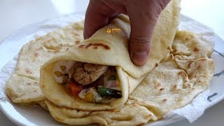 Tortilje recept Tortillas recipe  Sašina kuhinja [upl. by Allerbag]