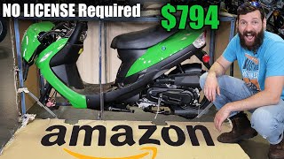 I BOUGHT the CHEAPEST street legal scooter on Amazon [upl. by Tierza]