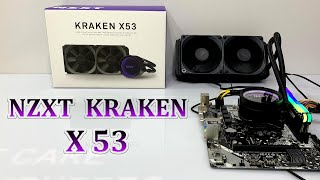 NZXT KRAKEN X53 UNBOX amp INSTALL [upl. by Michaele]