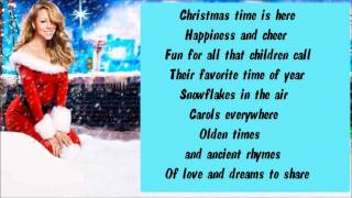 Mariah Carey  Charlie Brown Christmas  Lyrics [upl. by Vitale421]