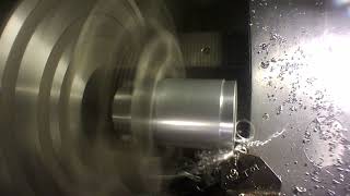 Crash in CNC lathe fail [upl. by Cavan]