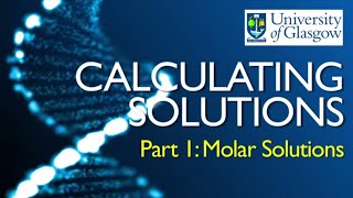 Preparing Solutions  Part 1 Calculating Molar Concentrations [upl. by Notlimah396]