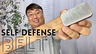 Lenwood Leather Self Defense Belt Unboxing [upl. by Kono]