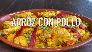 Arroz con Pollo al Estilo Cubano  Cocina Con Fujita [upl. by Glick]