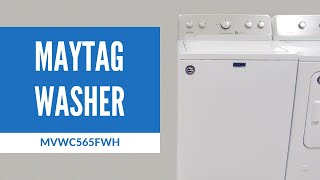 Maytag Top load washer MVWC565FWH [upl. by Aicilehp]