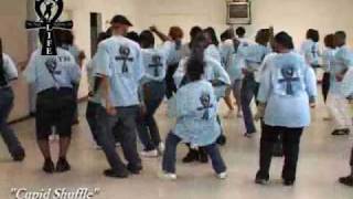 Step  Line Dance  quotCupid Shufflequot [upl. by Aitam]