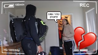 I’M LEAVING YOU PRANK ON GIRLFRIEND MUST WATCH [upl. by Esyak958]