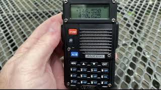 BAOFENG BFF8HP — Resetting the Radio [upl. by Elkraps]