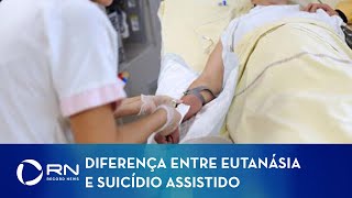 Diferença entre suicídio assistido e eutanásia [upl. by Carly]