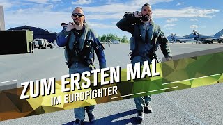 Zum ersten Mal im Eurofighter  AIRTEAM 3  Bundeswehr Exclusive [upl. by Gram863]