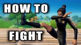 How to OUTSMART Your Opponents in Fortnite Follow Along Fighting Tutorial [upl. by Yragerg329]