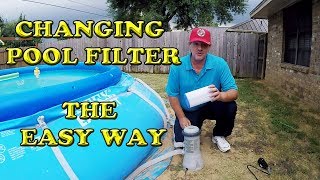 Changing an Intex Pool Pump Filter The Easy Way [upl. by Beeson]