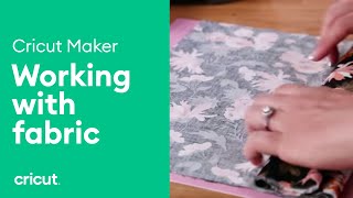 Using fabric with Cricut Maker  Cricut™ [upl. by Ahlgren]