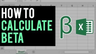 How to Calculate Beta In Excel  All 3 Methods Regression Slope amp Covariance [upl. by Atoked]