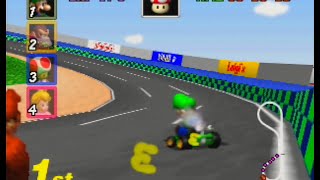 Mario Kart 64  Luigi Raceway N64 [upl. by Fae]