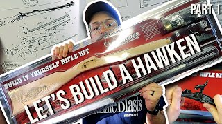 Lets Build a Traditions St Louis Hawken  HowTo Series Part 1 Unboxing the Kit  NMLRA [upl. by Idou]