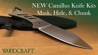 New Camillus Knife Kits Hide Mask amp Chunk  Product Overview [upl. by Naibaf]