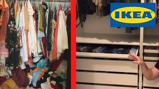 Organize Your Closet with IKEA Komplement Pax Add ons Installation [upl. by Algy]