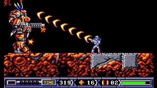 Turrican II The Final Fight Longplay Amiga QHD [upl. by Nothgierc573]