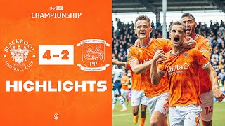 Highlights  Blackpool v Preston [upl. by Steinman600]