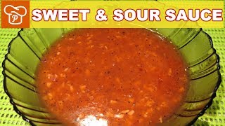 How to Make Sweet amp Sour Sauce  Pinoy Easy Recipes [upl. by Rollecnahc]