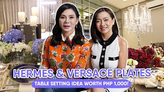 HOW TO TABLESCAPE FOR LESS THAN PHP 1000  DR VICKI BELO [upl. by Guenzi]