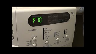 Dryer F70 Error Code Fix Sears Kenmore HE3 [upl. by Torr]