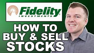 How to Buy Stocks with Fidelity  Full Example [upl. by Milka]