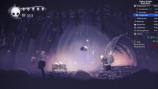 Hollow Knight Steel Heart run 100 completion permadeath easy sub 5 hr route [upl. by Enyrehtac]