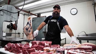 How to Butcher a Cow  ENTIRE BREAKDOWN  by The Bearded Butchers [upl. by Eltsyek875]