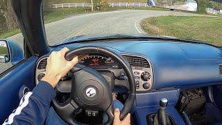 2002 Honda S2000  POV Test Drive Binaural Audio [upl. by Christis776]