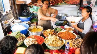 Street Food Tour of Bali  INSANELY DELICIOUS Indonesian Food in Bali Indonesia [upl. by Nolasba734]