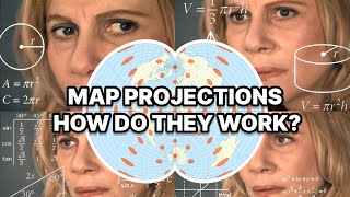 Map Projections Explained  A Beginners Guide [upl. by Issak]