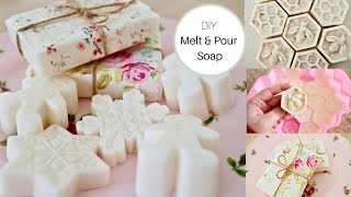 How to make Soap The melt and pour easy method [upl. by Cornish860]