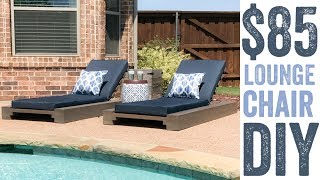 DIY Outdoor Lounge Chair [upl. by Gosselin]