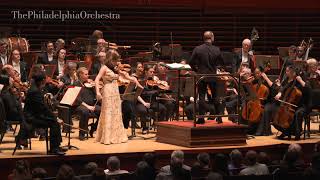 Lisa Batiashvili Performs Tchaikovskys Violin Concerto with The Philadelphia Orchestra [upl. by Ylloj641]