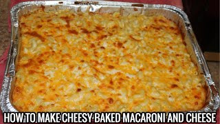 THE EASIEST AND CHEESIEST MACARONI AND CHEESE RECIPE [upl. by Nnaid]