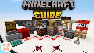 REDSTONE BASICS amp COMPONENTS  The Minecraft Guide  Tutorial Lets Play Ep 24 [upl. by Lauritz]