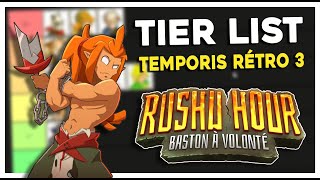 TIER LIST DES CLASSES  TEMPORIS RÉTRO 3 [upl. by Hgielac]