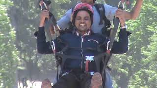 PARAGLIDING at Manali Himachal Pradesh India [upl. by Leinadnhoj86]