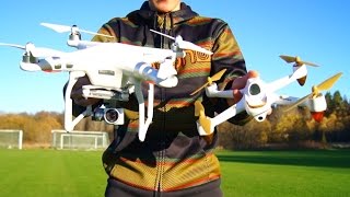 Hubsan vs DJI Phantom  Performance Comparison [upl. by Sharron]