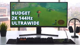 Xiaomi 34 Curved Monitor Review  Budget 2K 144Hz Ultrawide Monitor [upl. by Einahpts]