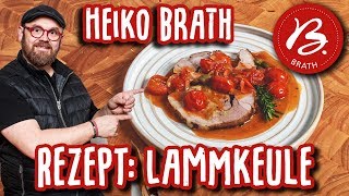 Rezept Lammkeule  Metzgerei Brath  Fleischwerkstatt [upl. by Shel]