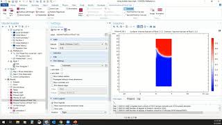 Introduction to COMSOL Multiphysics CFD module  Multiphase model [upl. by Dian]