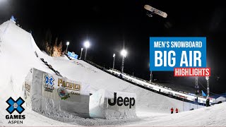 Men’s Snowboard Big Air HIGHLIGHTS  X Games Aspen 2022 [upl. by Becket]